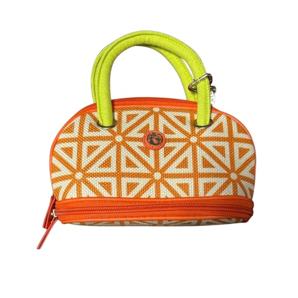 Spartina Daufuskie Island Mini Bag with Bottom Compartment & Luggage Tag NWOT - Picture 1 of 14